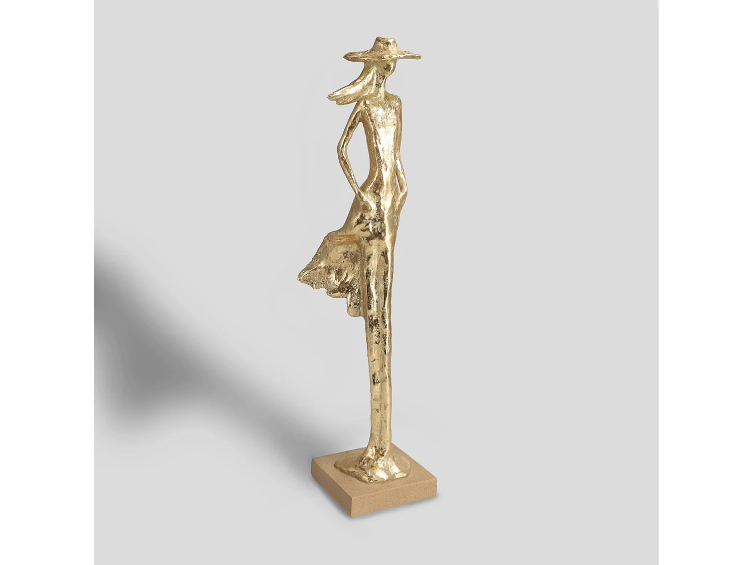 Figurine Matres Or Moyen 45 x 11 x 10