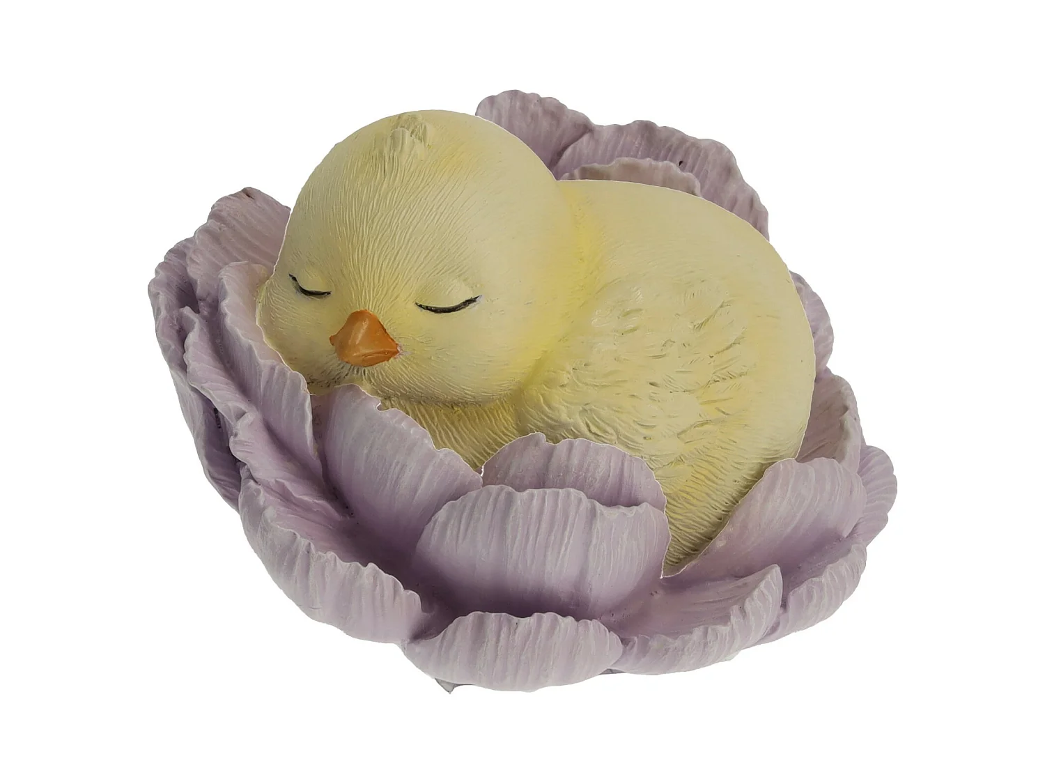 Figurine Chickybow jaune pâle 8.5 x 11 x 10