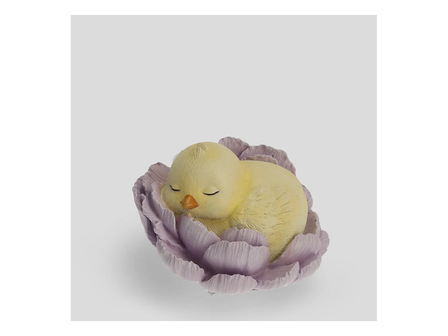 Figurine Chickybow jaune pâle 8.5 x 11 x 10