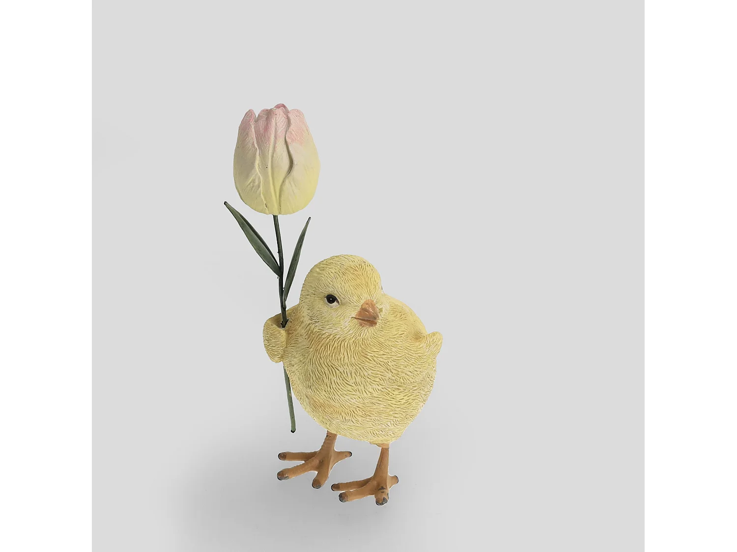 Figurine Chickles jaune moyen 12.5 x 5 x 5.5
