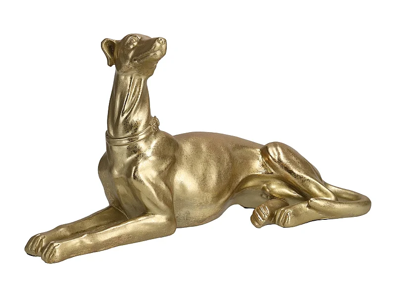 Dekofigur Chart mittleres Gold 17 x 30.5 x 9.5