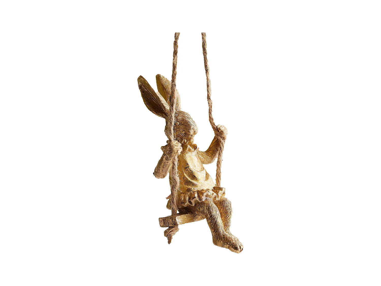 Dekoration Jiggla mittleres Gold 13.5 x 6.5 x 5