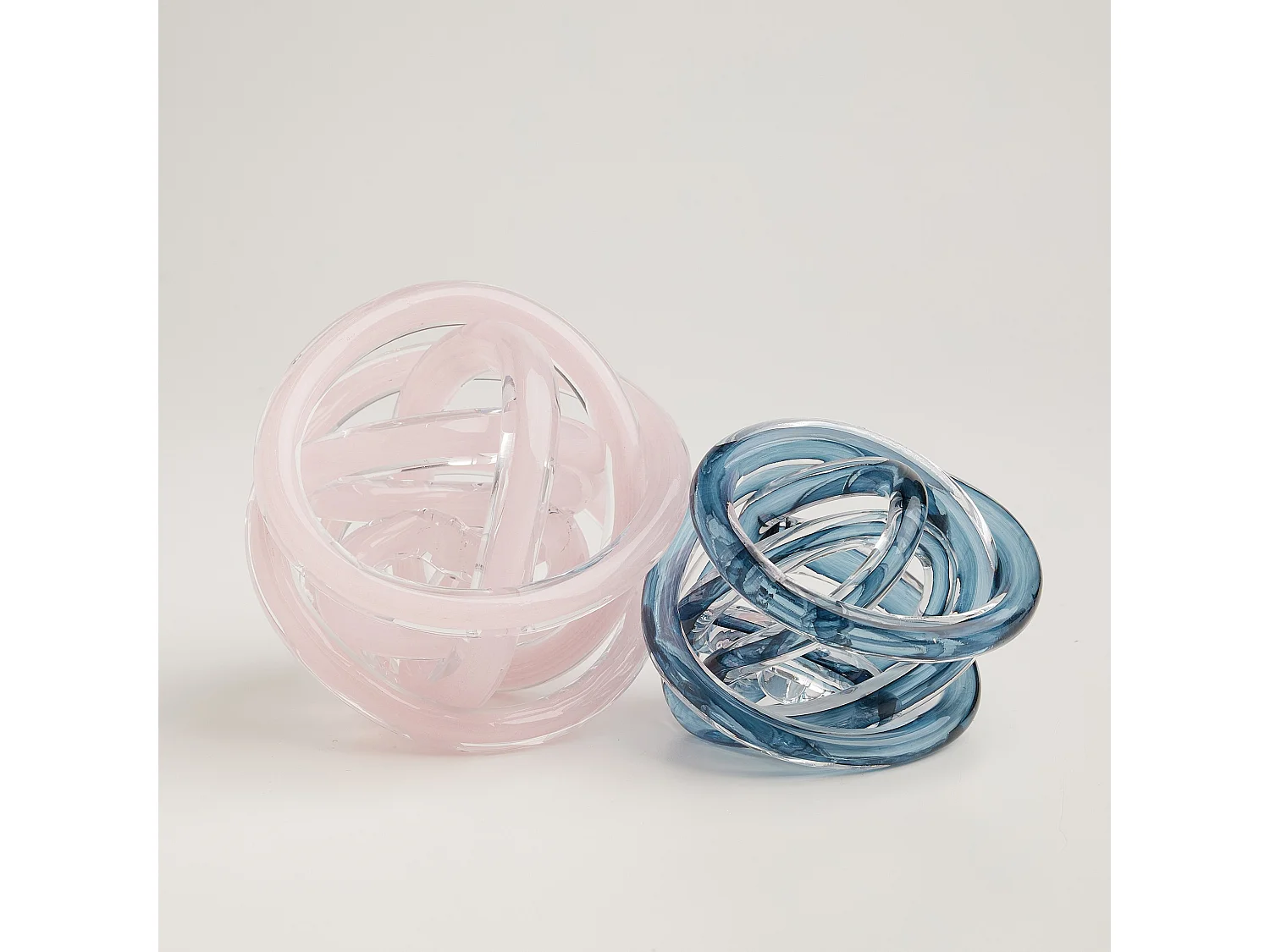 Dekofigur Aper mittelblau Glas 12 x 12