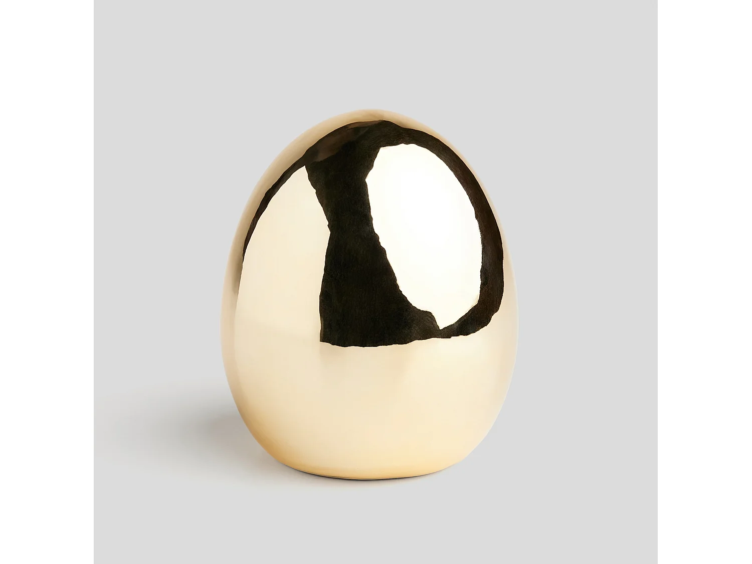 Dekofigur Eggify mittleres Gold 19 x 16.5