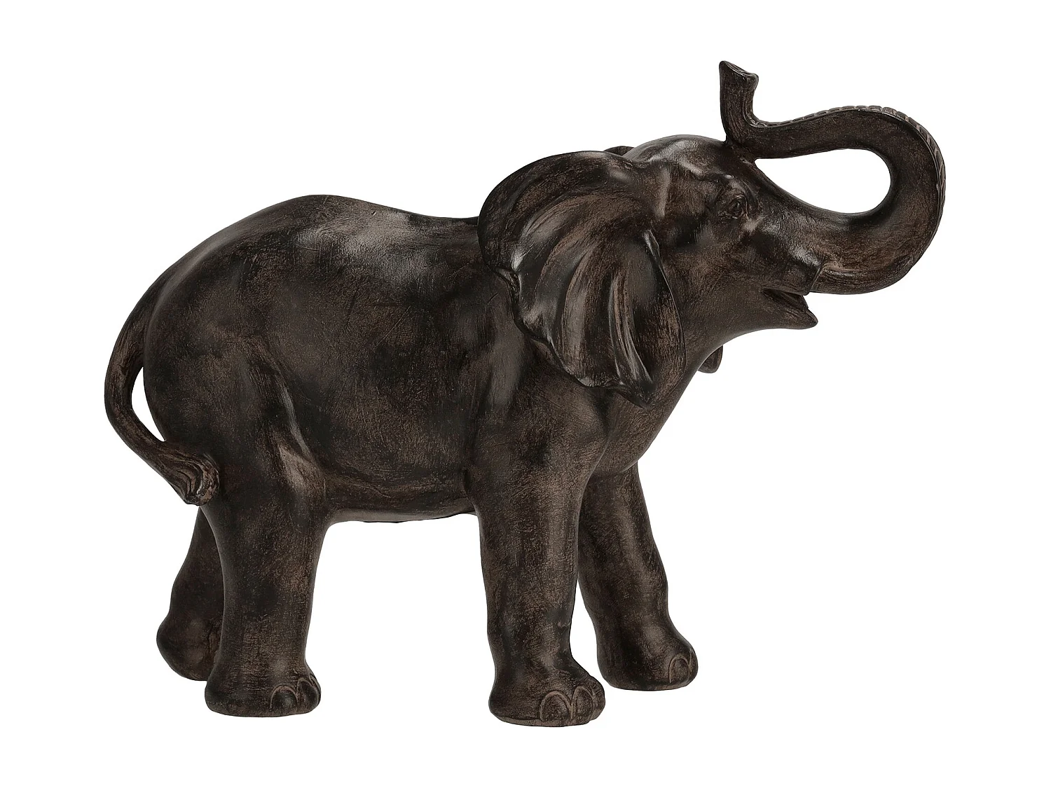 Dekofigur Elephisto mittelbraun 22 x 12 x 28.5