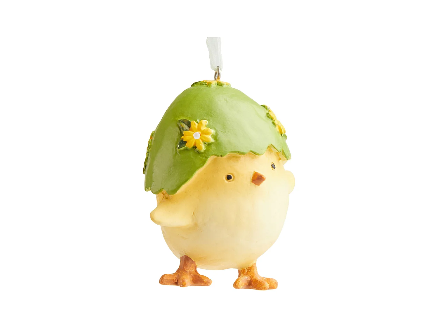 Pendentif Chicki jaune moyen 8 x 6.5 x 5