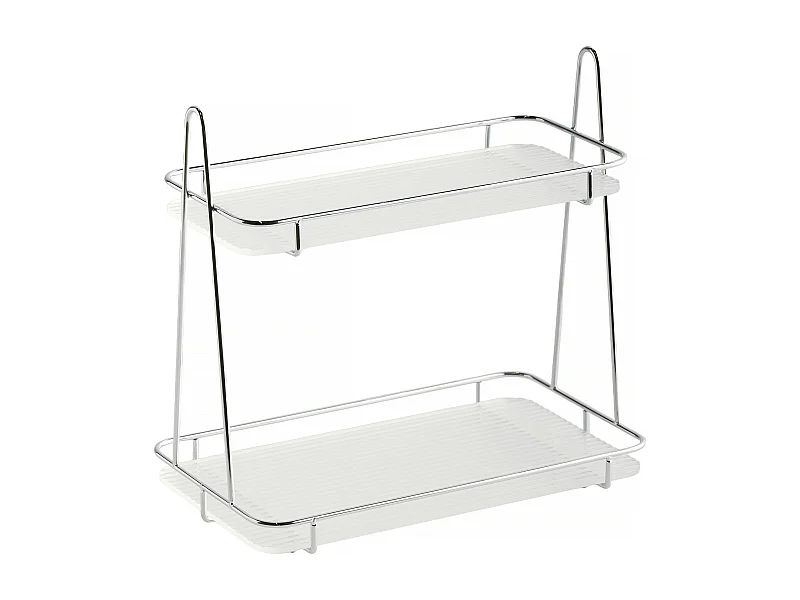 Badregal Ripiano Mittelsilber 31.5 x 19 x 32.5