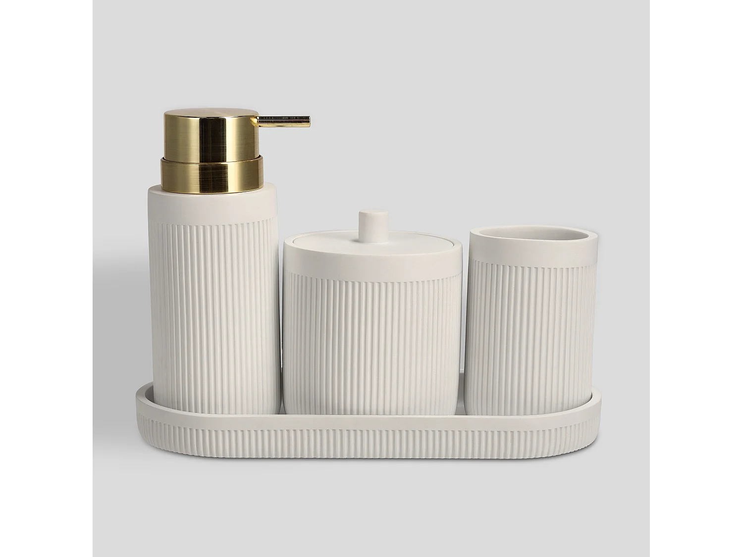 Tablett Maya Mittelweiß 2.2 x 11.2 x 25.5