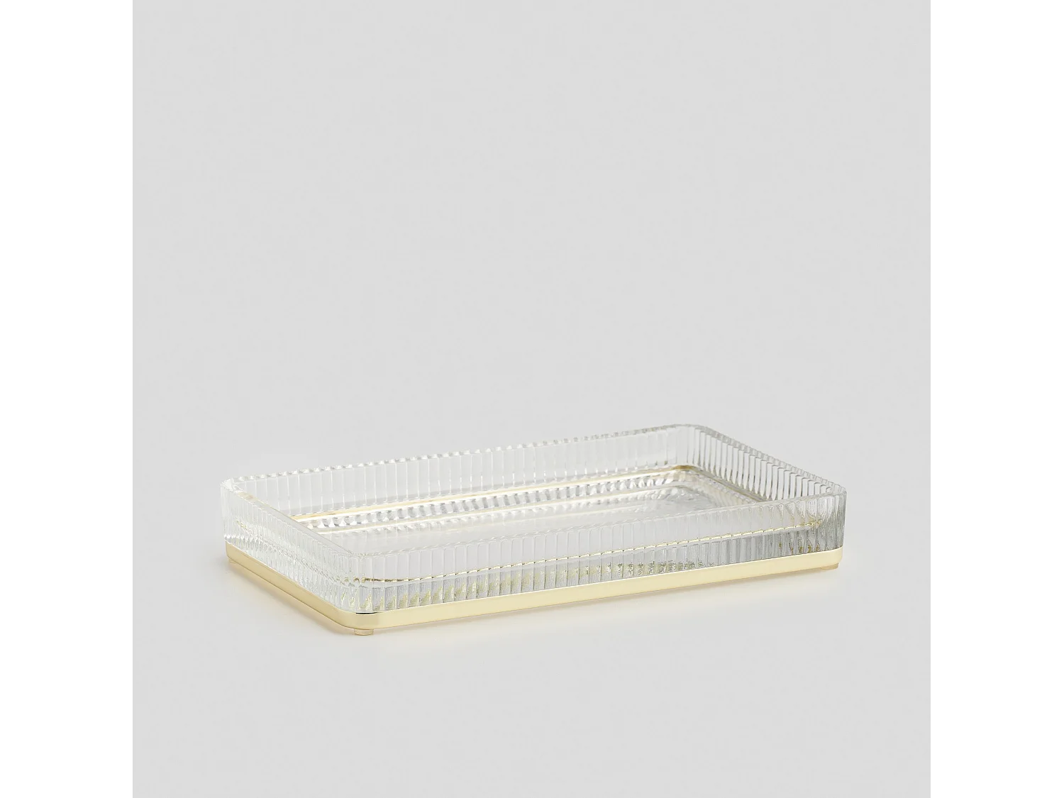 Tablett Marcella mittleres Gold 13.9x23.1 cm