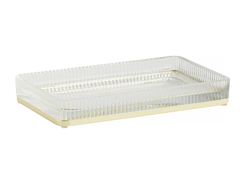 Tablett Marcella mittleres Gold 13.9x23.1 cm