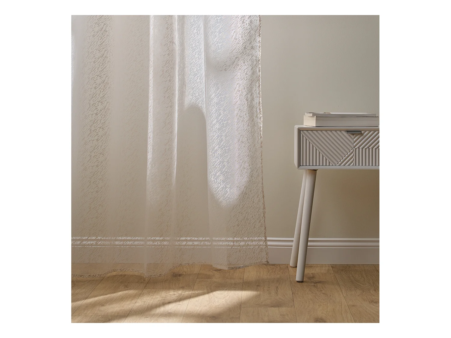 Rideau Hianto écru moyen 140 x 250