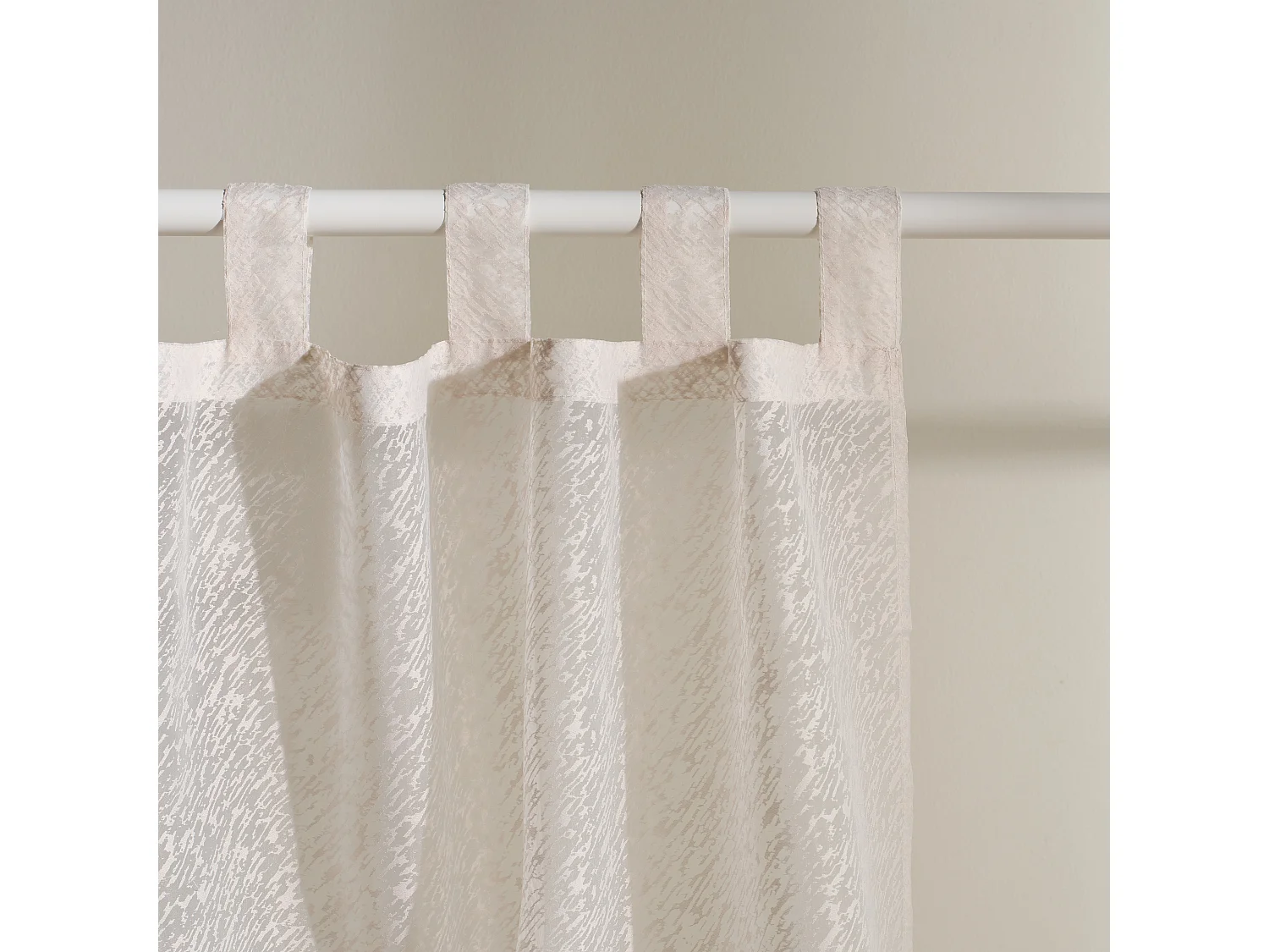 Vorhang Hianto Mittel Ecru 140 x 250