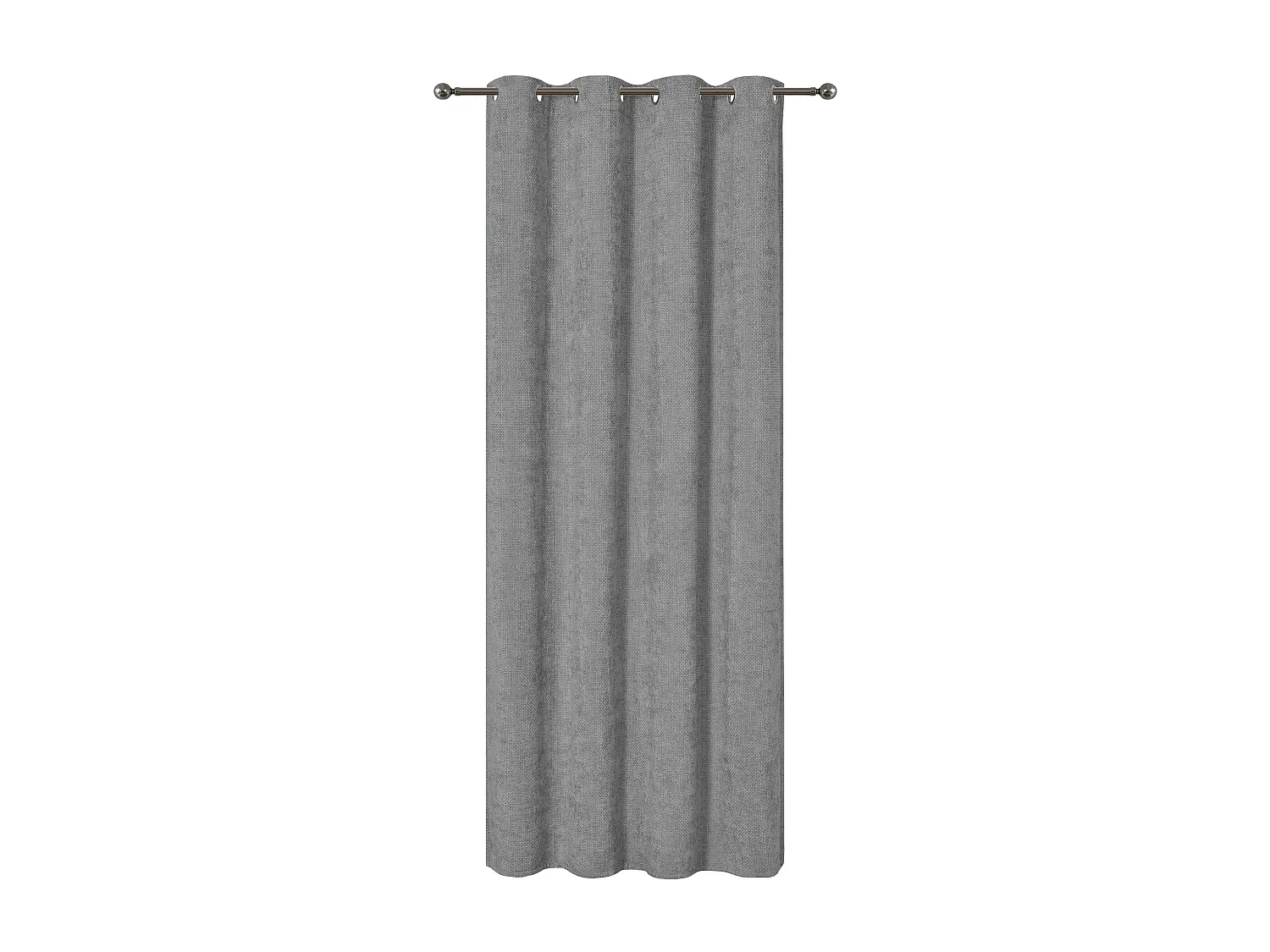 Vorhang Leila Dunkelgrau 140 x 250