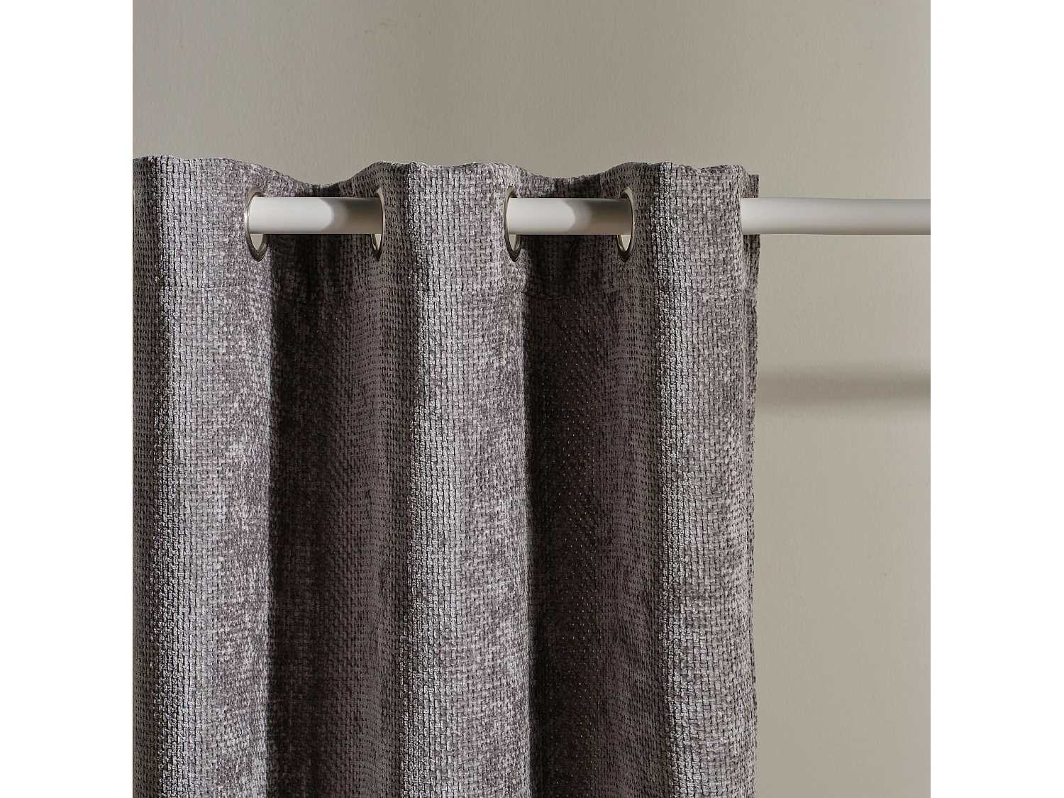 Vorhang Leila Dunkelgrau 140 x 250