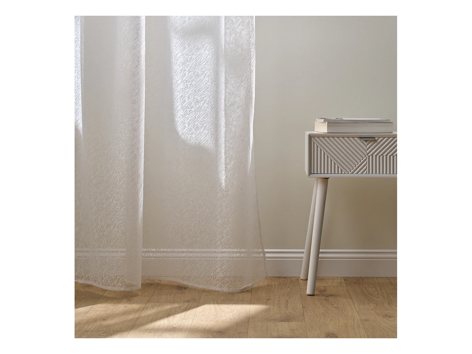 Rideau Hianto Blanc Moyen 140 x 250