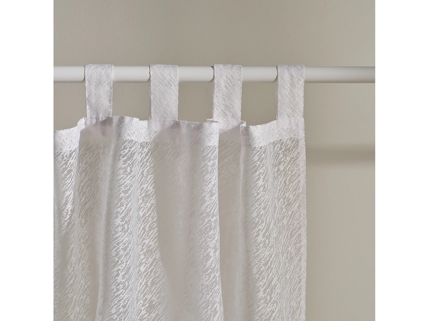 Vorhang Hianto mittelweiß 140 x 250