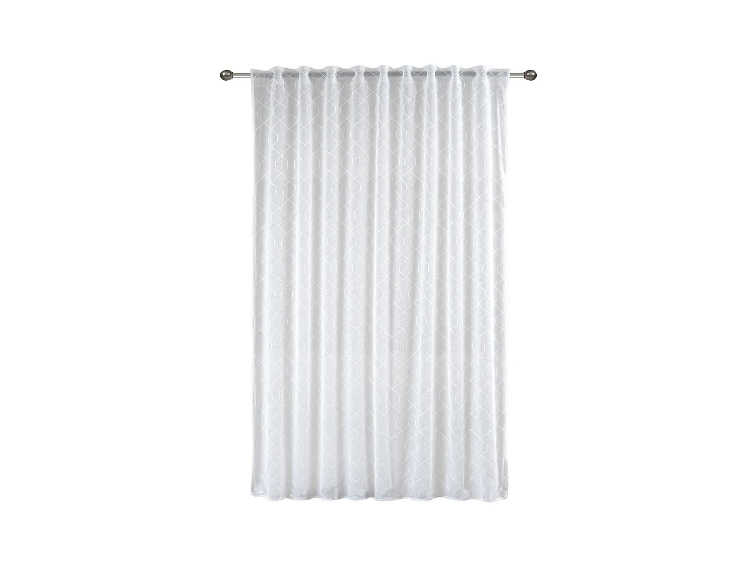 Vorhang Marya Mittelweiß 140 x 250