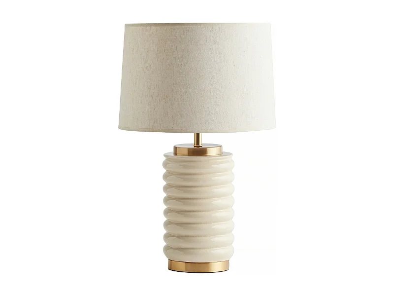Tischlampe Bob hellbeige 53 x 33