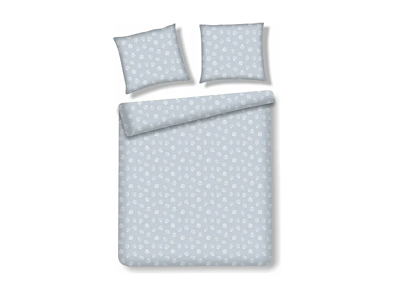 Bettwäsche Coquellie hellblau 160x200