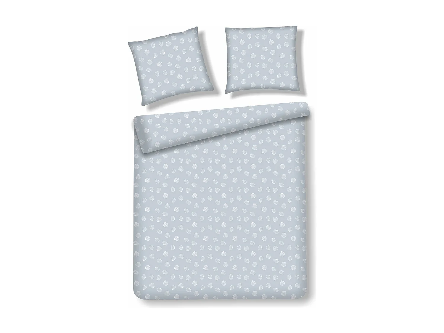 Bettwäsche Coquellie hellblau 160x200
