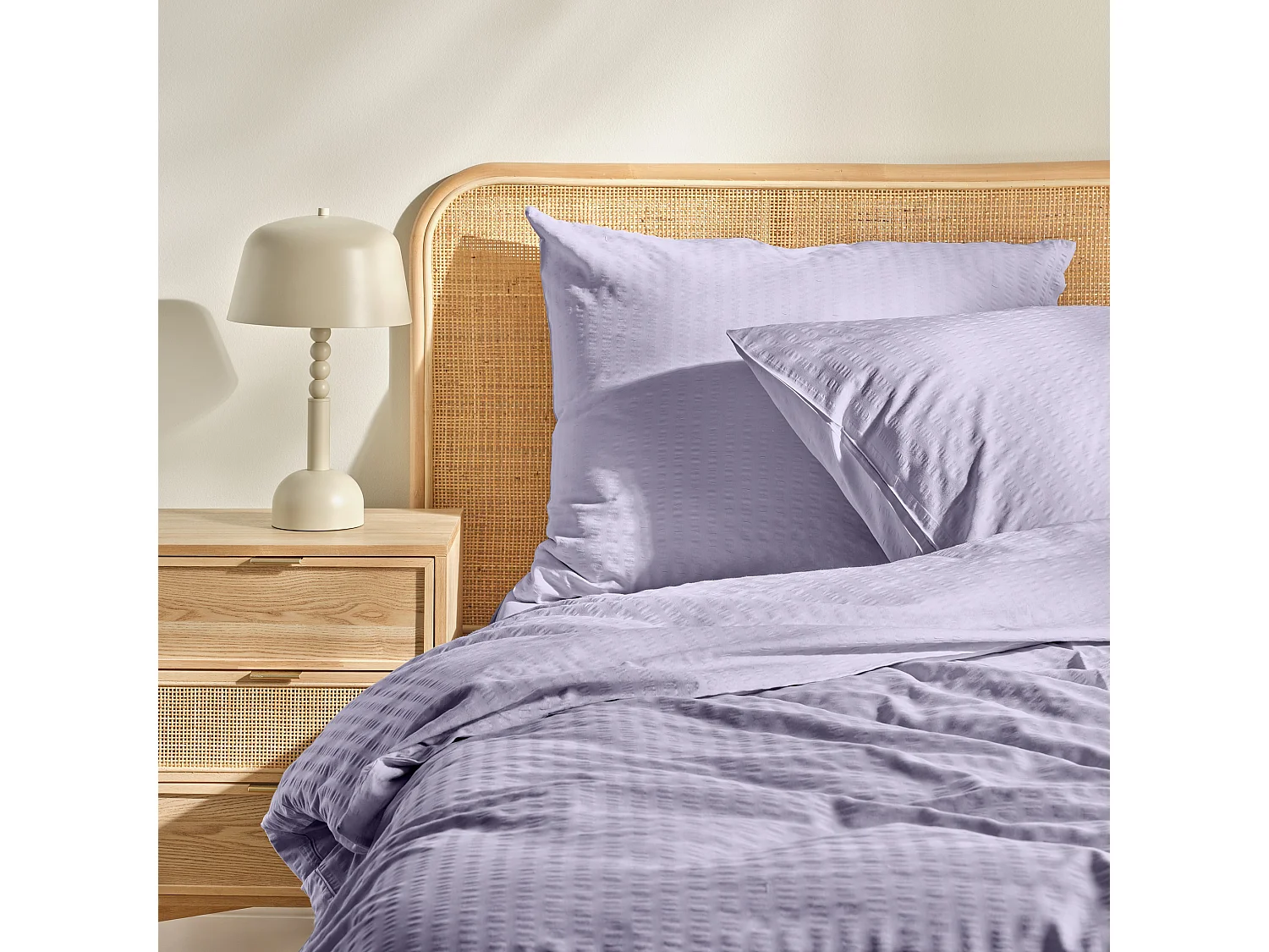 Parure de lit Corica Bleu Moyen Coton 160x200