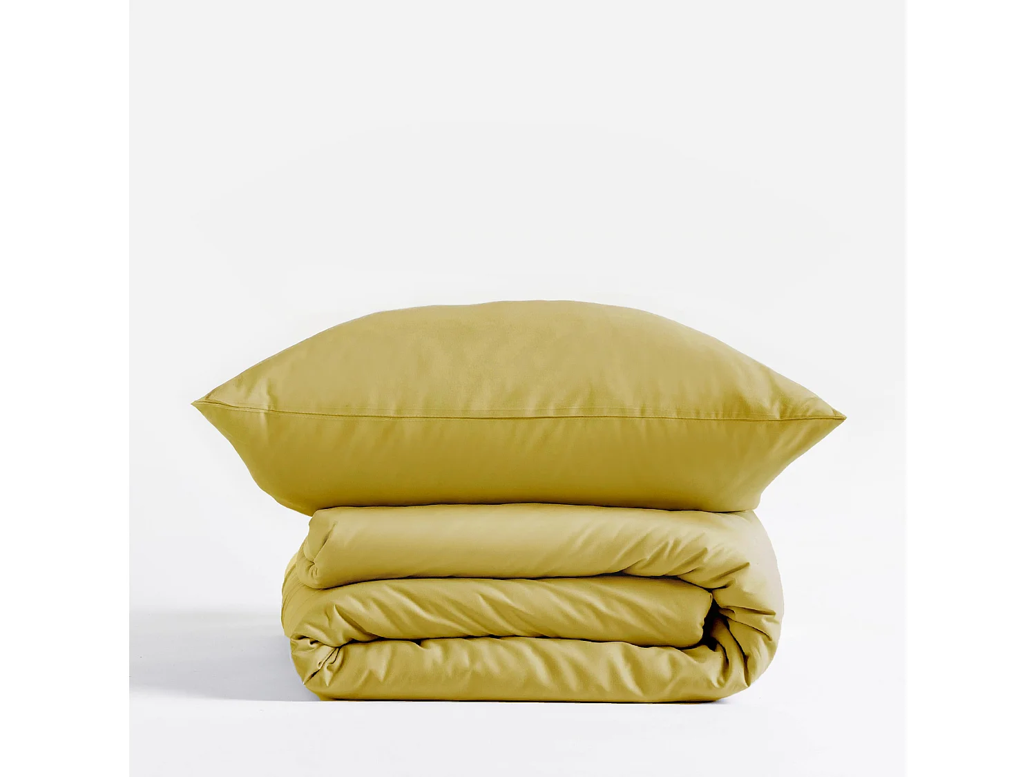 Parure de lit Sérénité Vert Moyen Microfibre 140 x 200