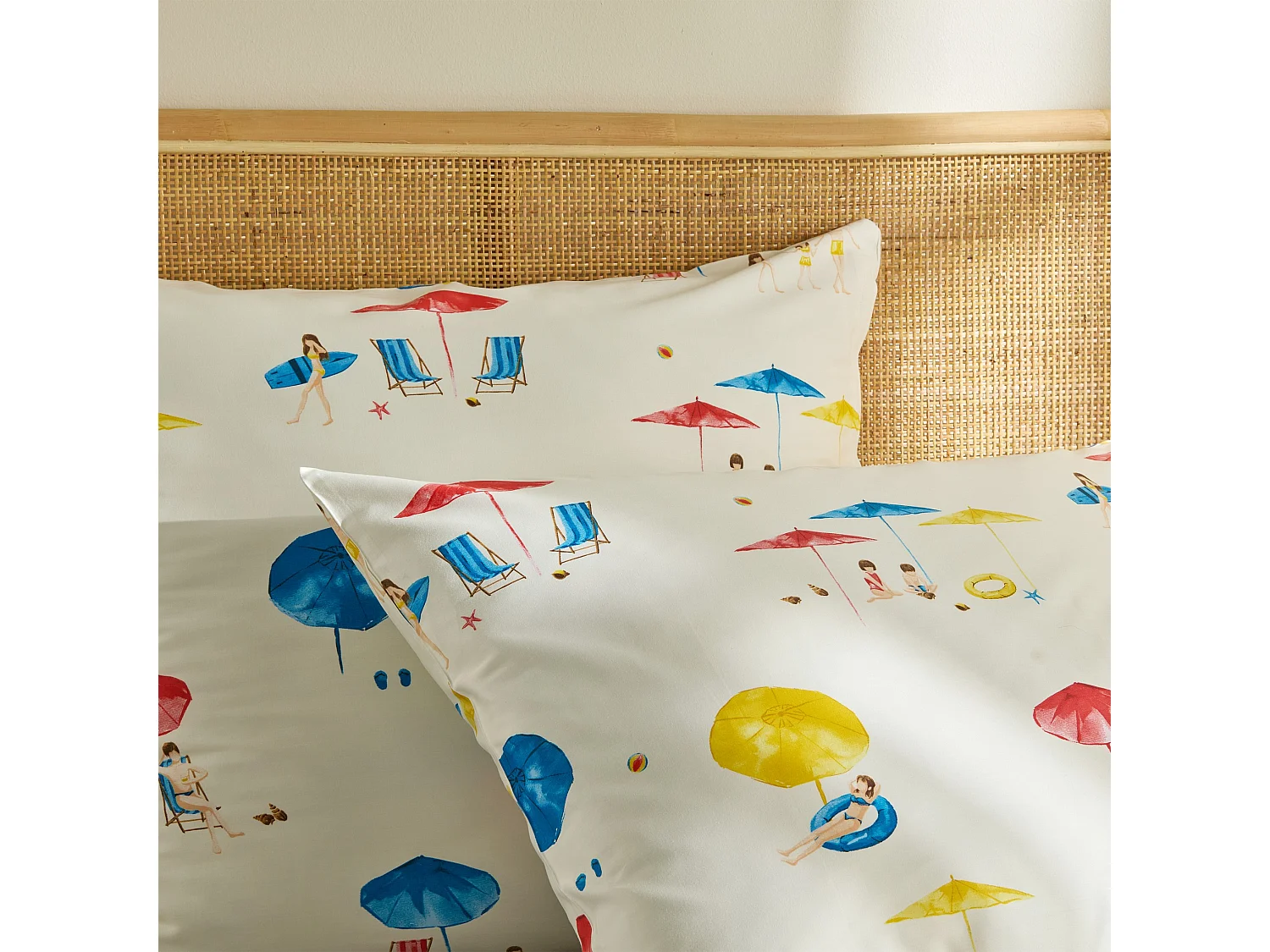 Parure de lit Kanela Moyen Multicolore Satin de Coton 200x220