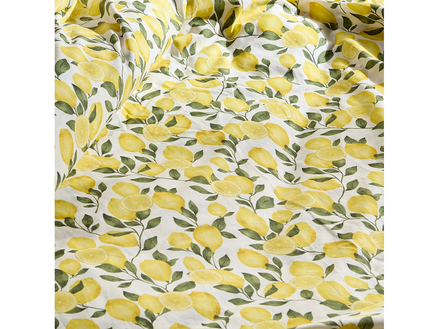 Bettwäsche Citronello Helles Weiß 200 x 220