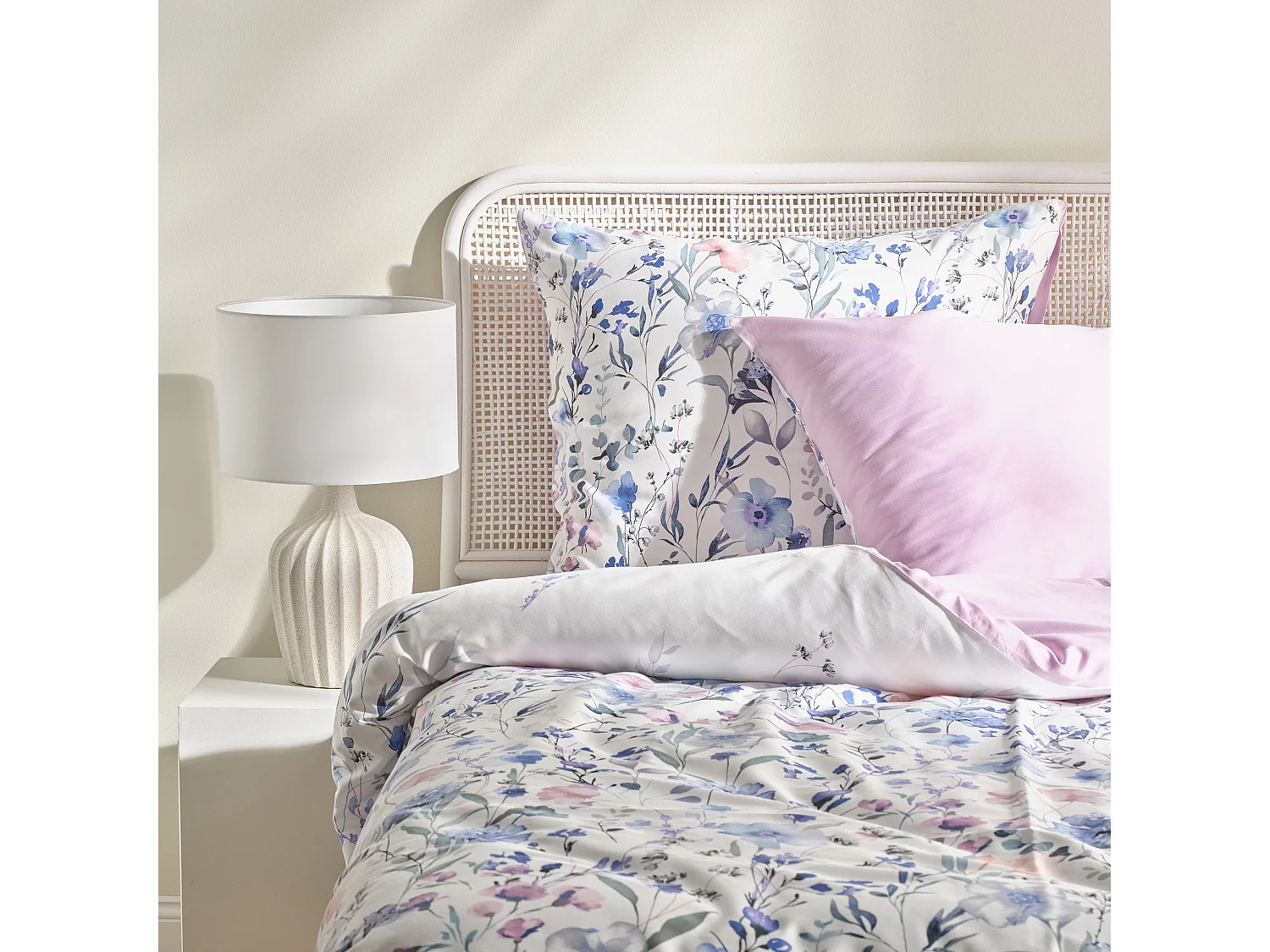 Bettwäsche Louisa mittelweiß 200 x 220