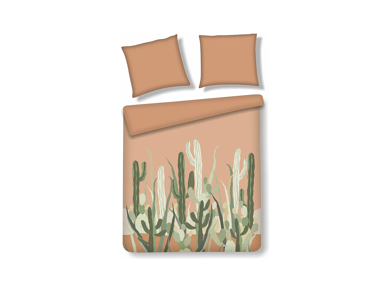 Bettwäsche Kalyteros Helles Orange 160x200