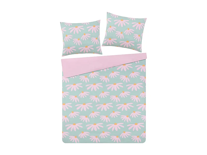 Bettwäsche Suzi mittelgrün 160 x 200