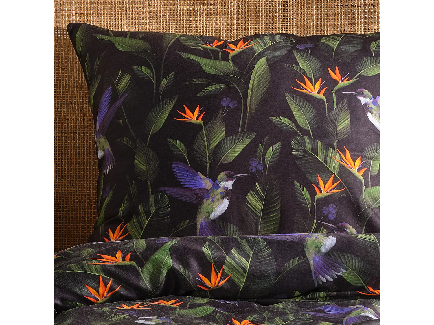 Bettwäsche Oaziso Mittelschwarz 200 x 220