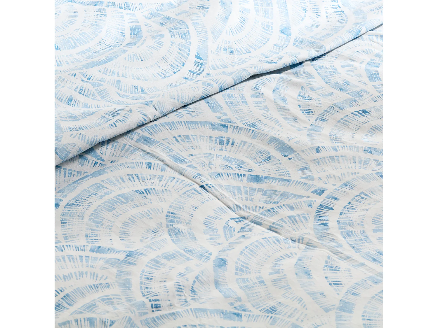 Parure de lit Mer Gris Clair Coton 200x220