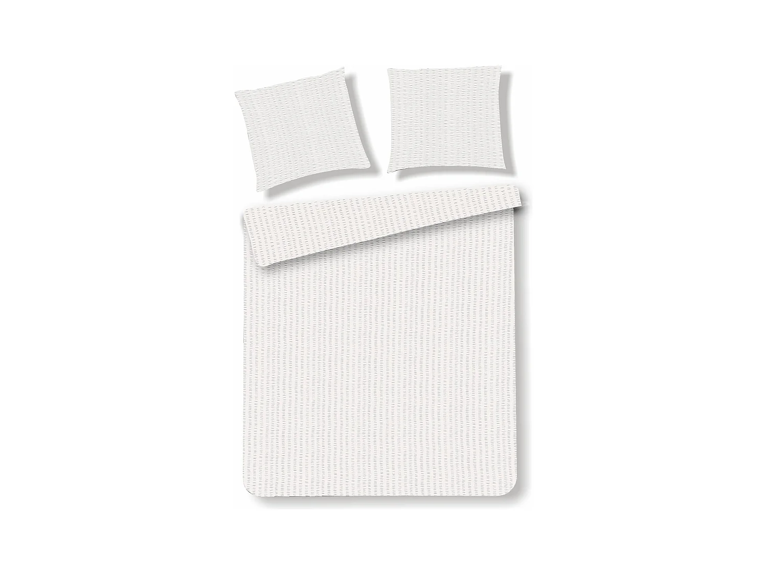 Parure de lit Corica Blanc Coton 160x200