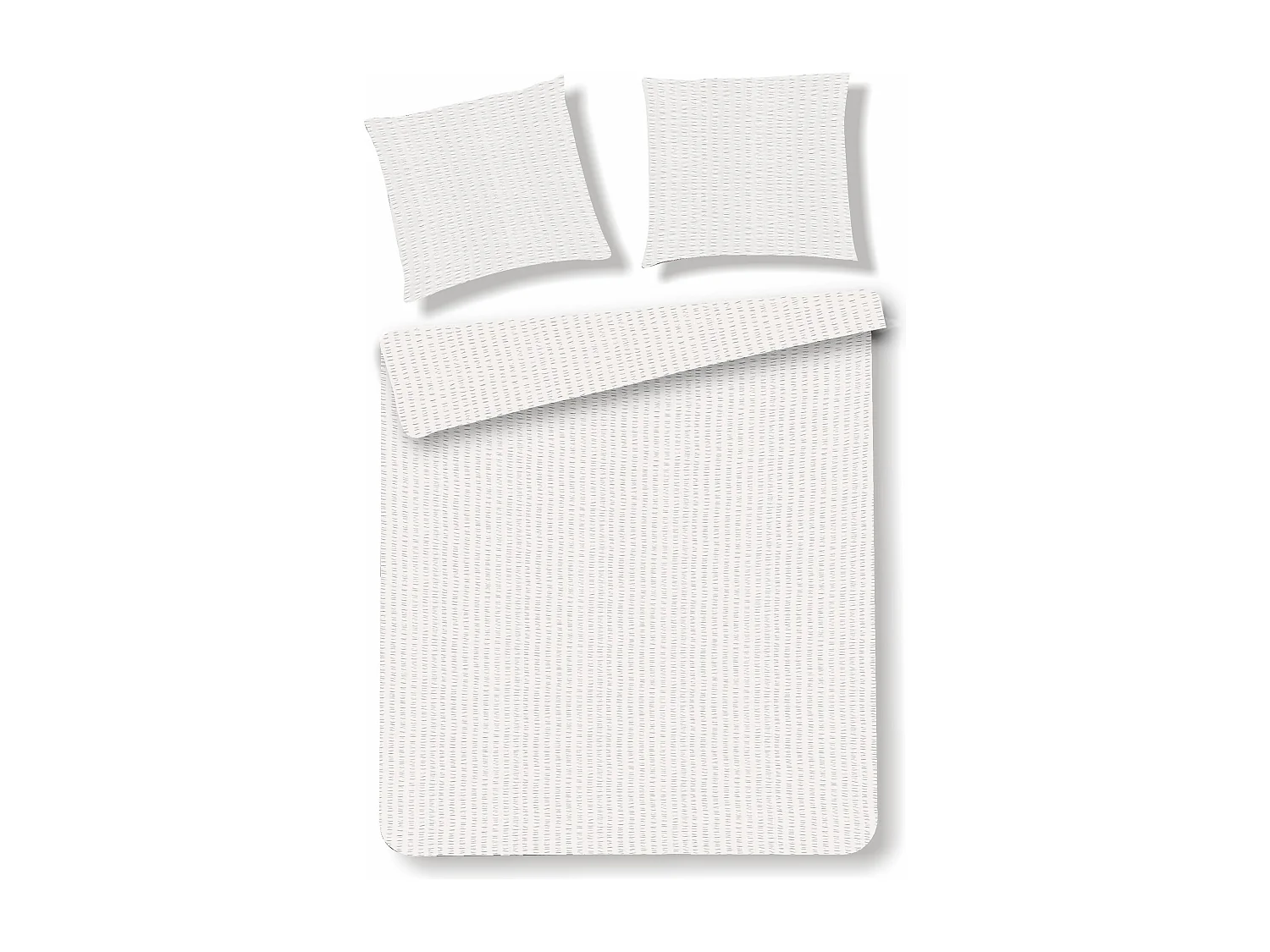 Parure de lit Corica Blanc Coton 160x200