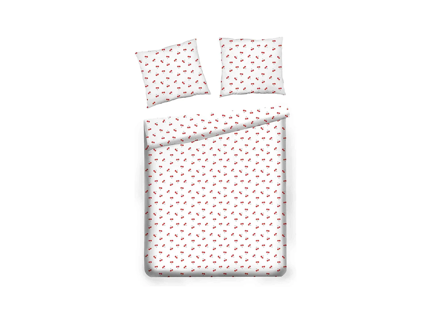 Parure de lit Mirso Blanc Coton 160x200