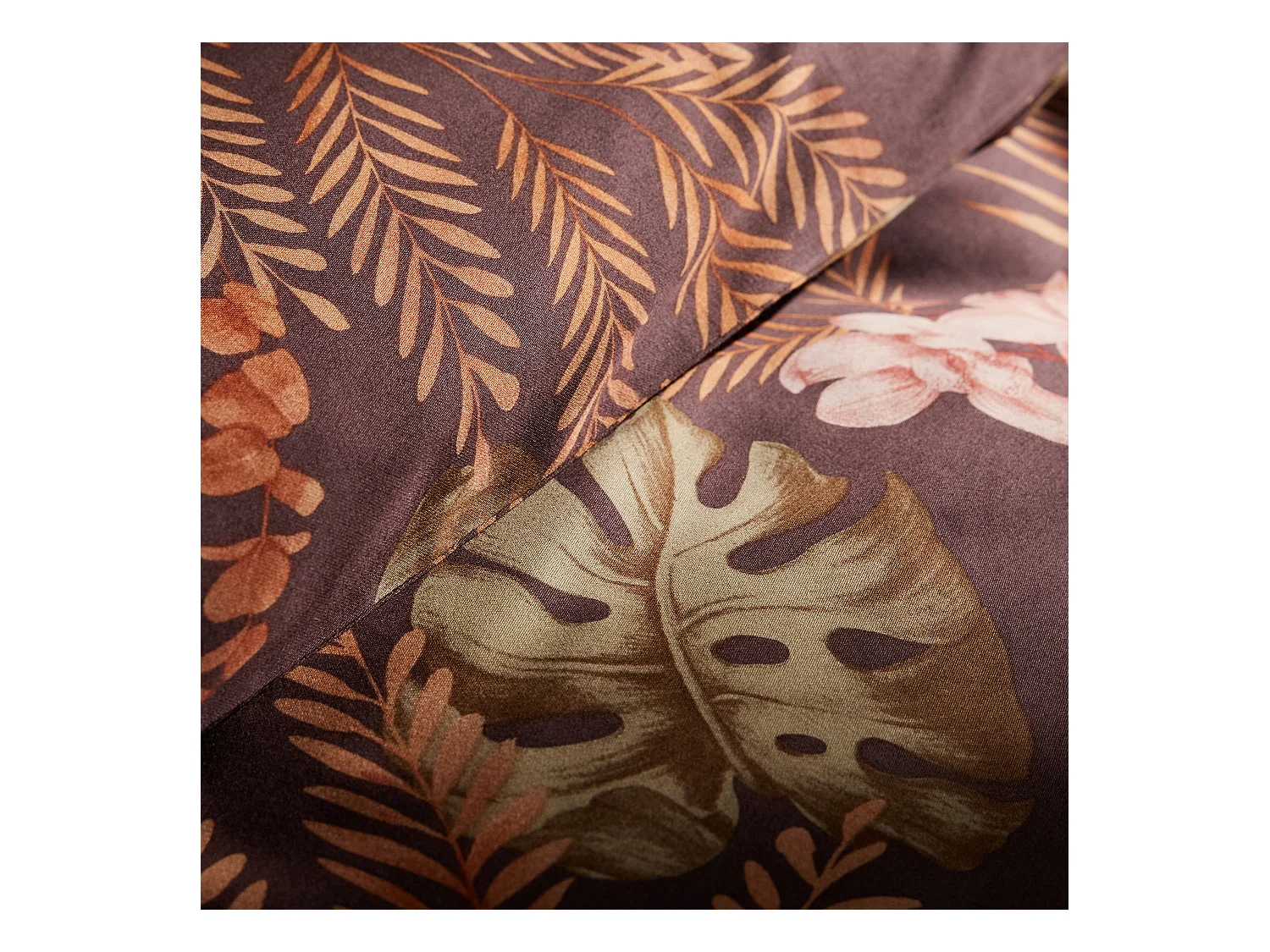 Bettwäsche Orchidea mittelbraun 200x220