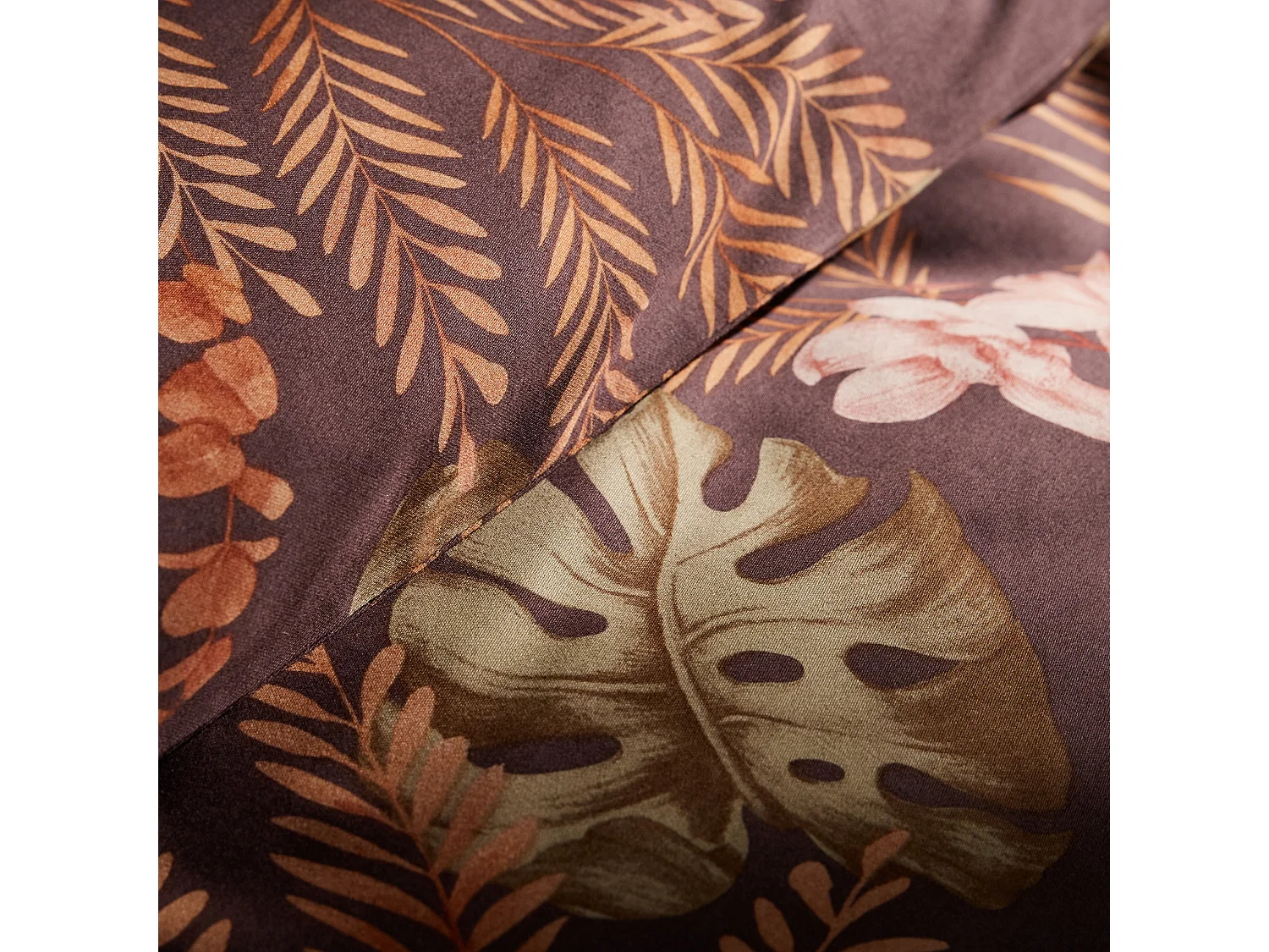 Bettwäsche Orchidea mittelbraun 200x220