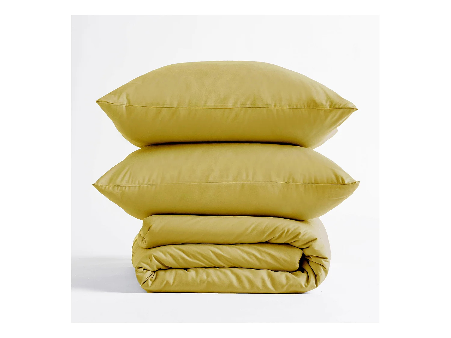 Bettwäsche Micros mittelgrün 160 x 200