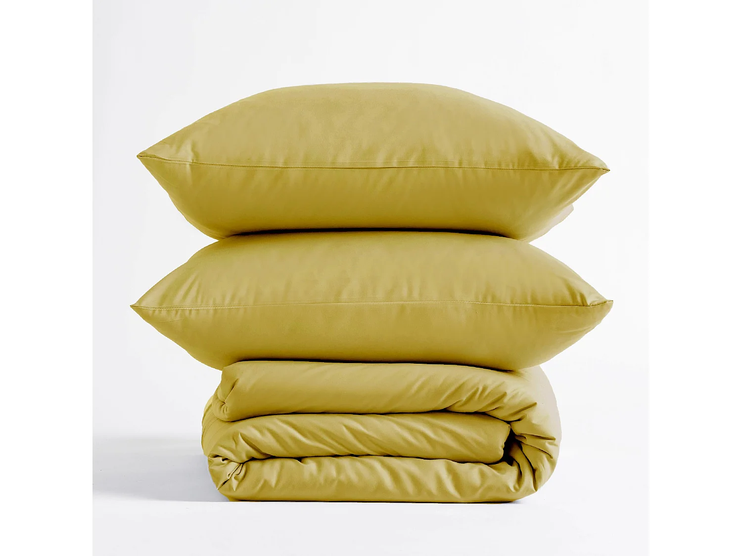 Bettwäsche Micros mittelgrün 160 x 200