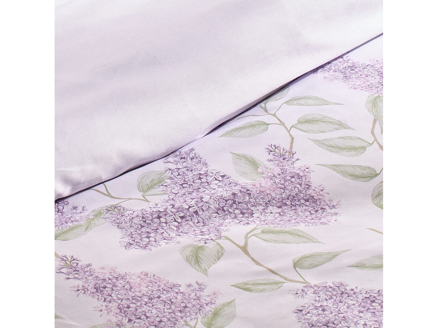 Parure de lit Élégance Violet Clair Coton 160x200