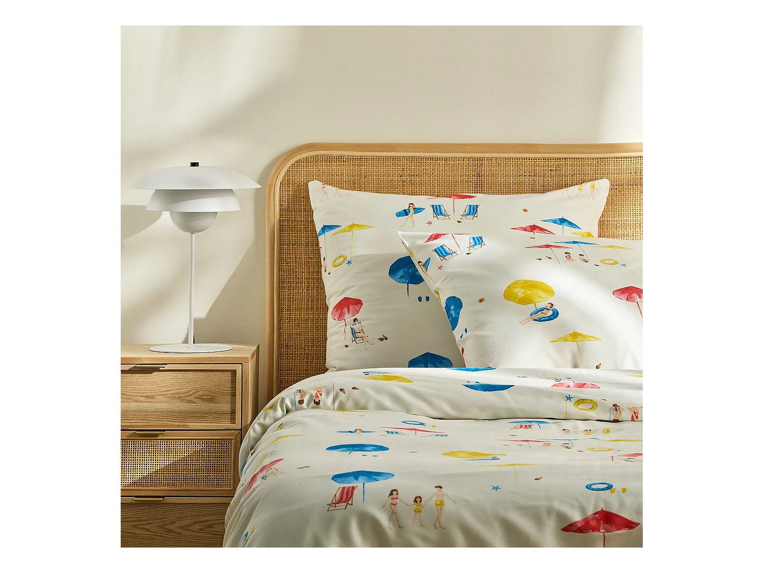 Bettwäsche Kanela 160x200 Mittel Mehrfarbig