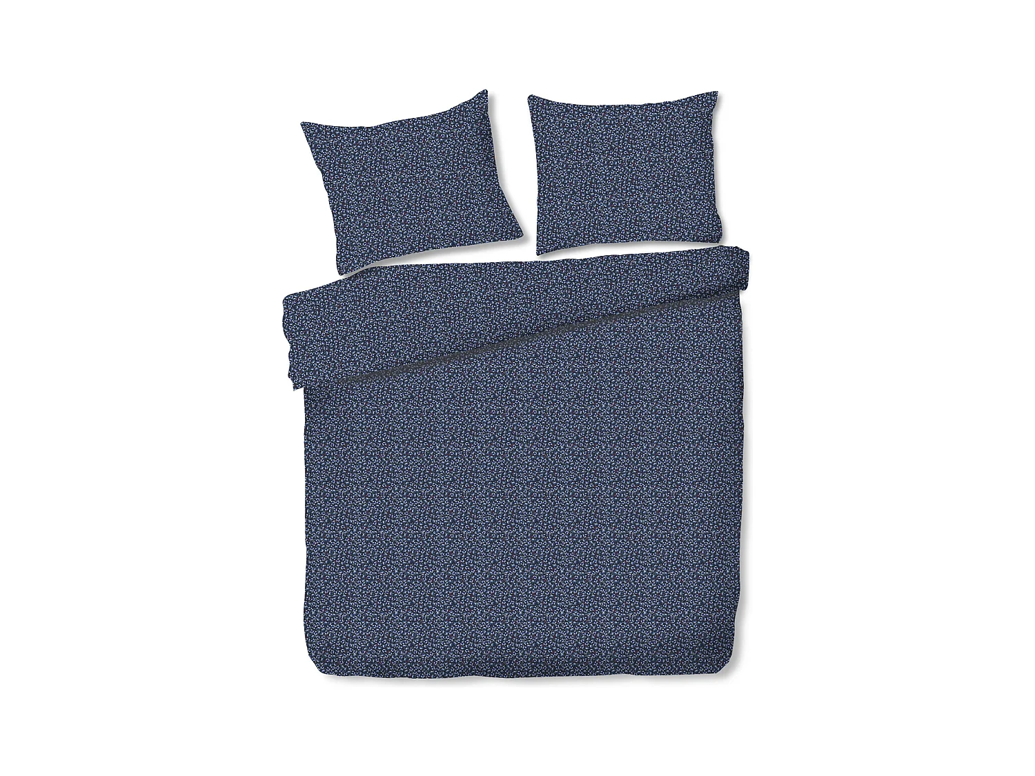 Parure de lit Drobilis Bleu Foncé Microfibre 200x220