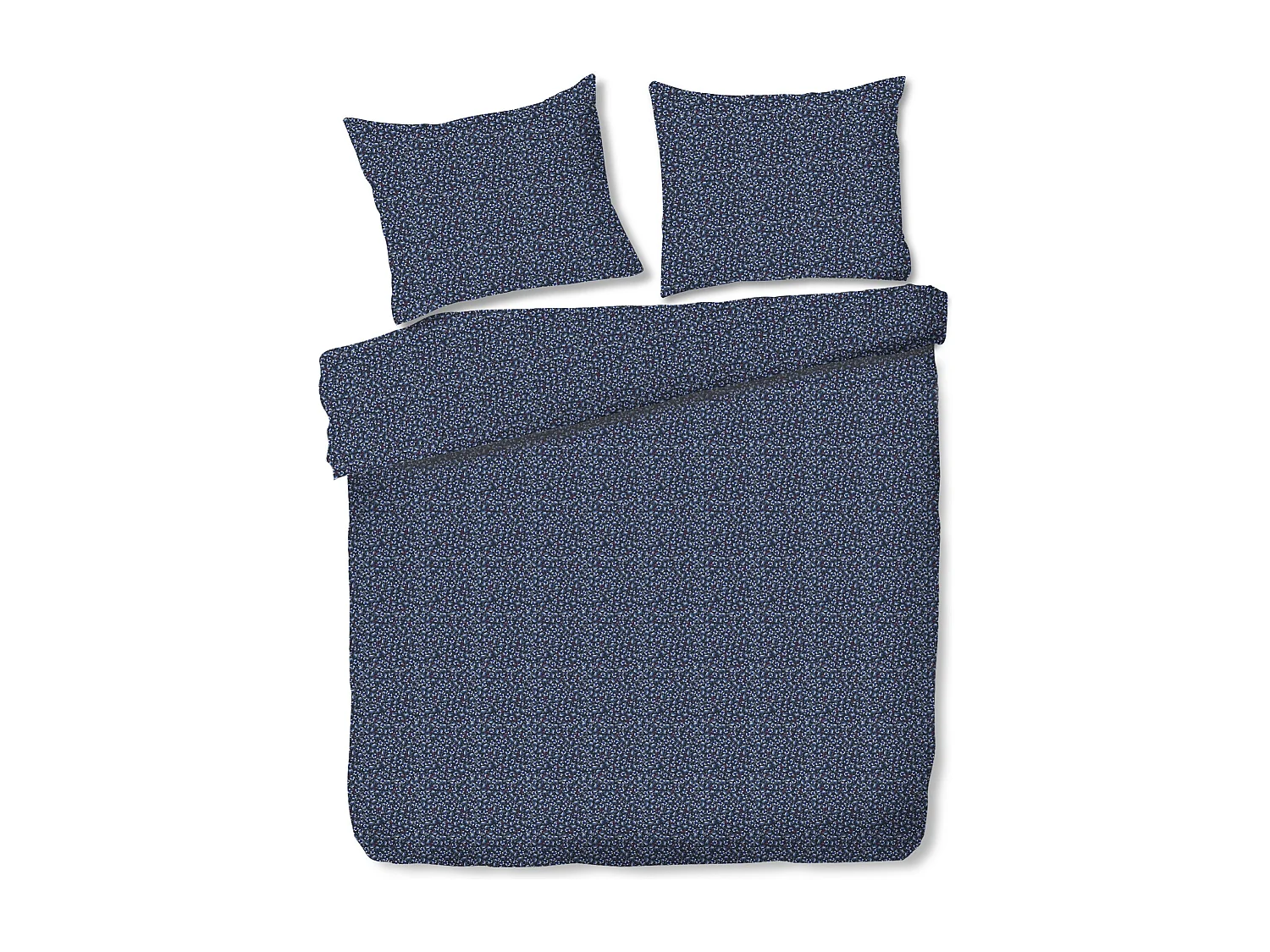 Parure de lit Drobilis Bleu Foncé Microfibre 200x220