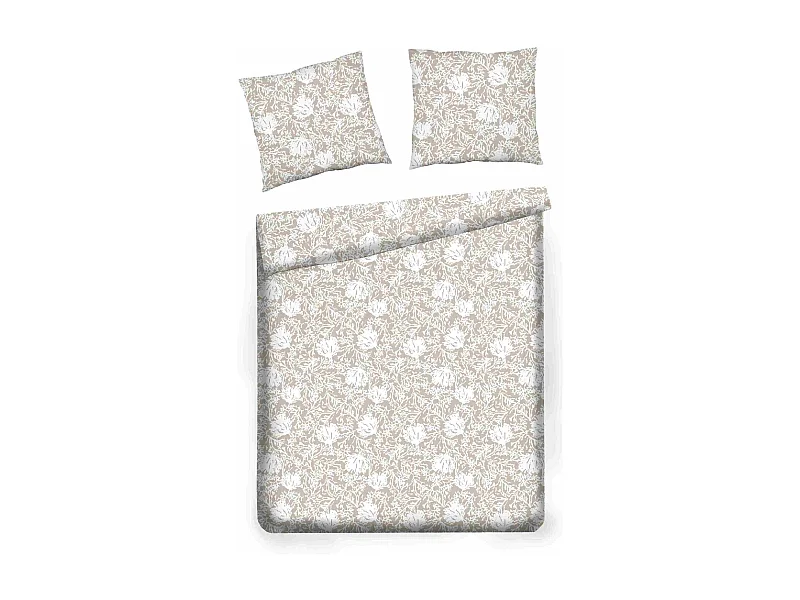 Bettwäsche Coralis hellbeige 160x200