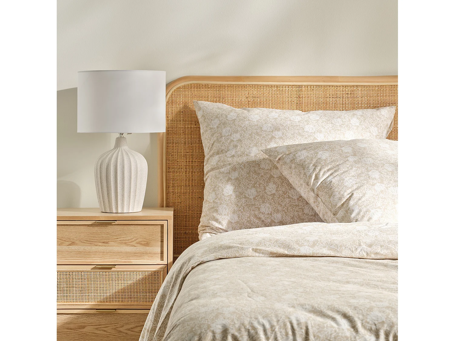 Bettwäsche Coralis hellbeige 160x200