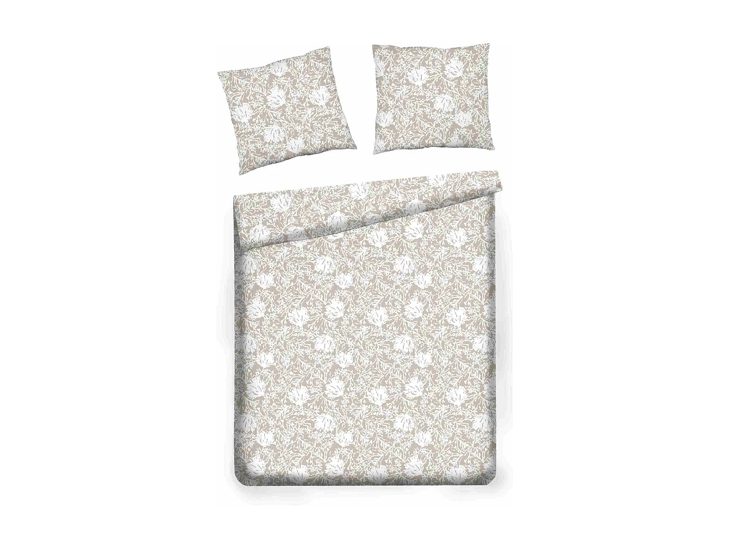 Bettwäsche Coralis hellbeige 160x200