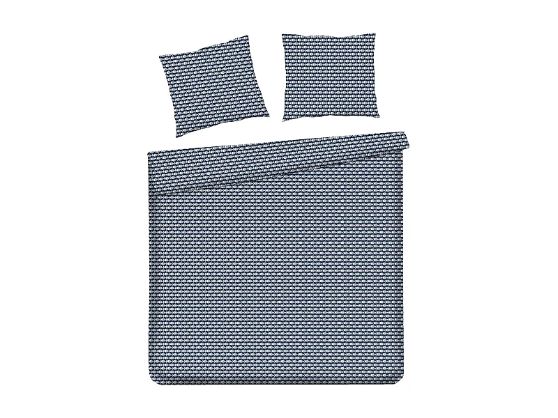 Bettwäsche Ribena Dunkelblau 200 x 220