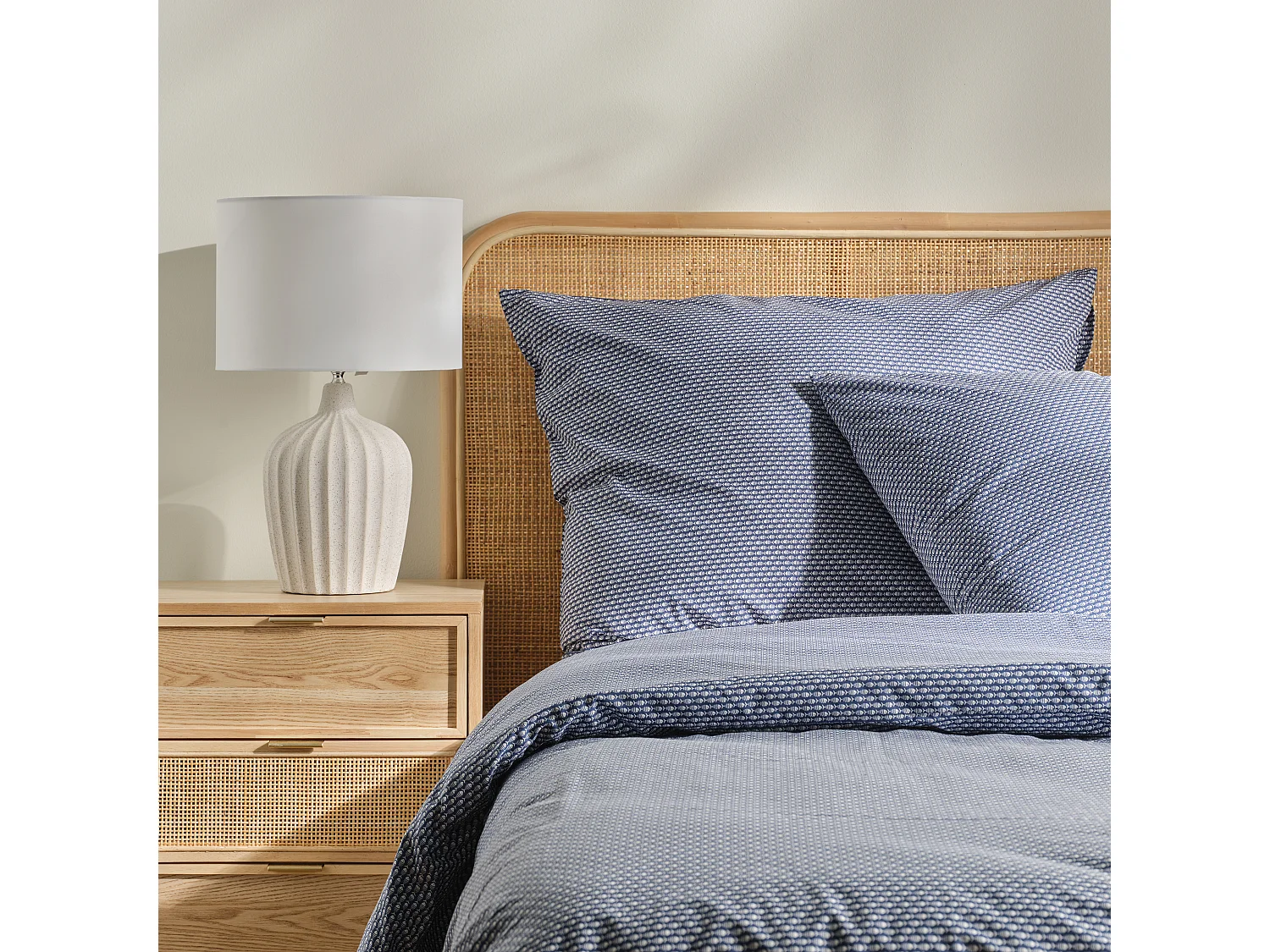 Bettwäsche Ribena Dunkelblau 200 x 220