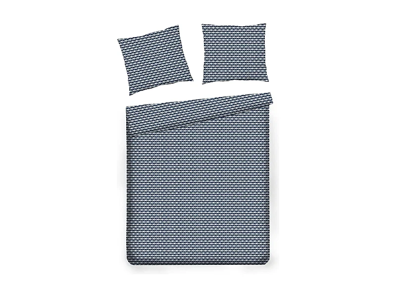 Bettwäsche Ribena Dunkelblau 160x200